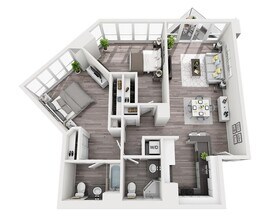 Plan B2B N/A-1415 floor plan